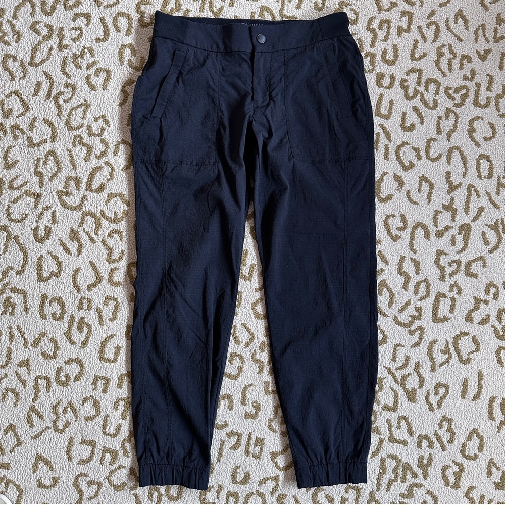 Athleta Trekkie Jogger 2.0, Black, 4 Petite - Picture 2 of 9